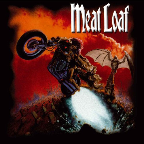 Meat Loaf Bat Out Of hell Greetings Card