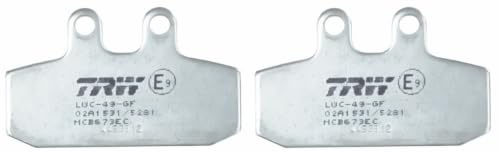 TRW MCB673EC Organic Eco Bremsbelagsatz für SIMSON SCHIKRA 1999-2000 Vorderachse und andere Motorräder