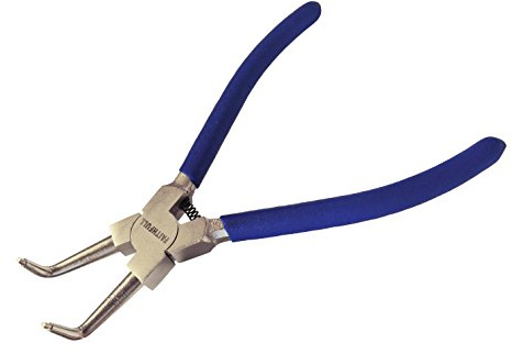 Faithfull FAIPLCIRINTB 180 mm CRV Inside Bent Circlip Pliers