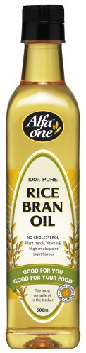 Alfa Uno 100% Pure 500ml salvado de arroz Aceite