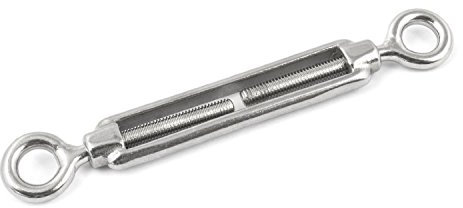 10 Stk. SPANNSCHLOSS Öse - Öse M6 VA4 edelstahl Spannschraube Spannschlösser