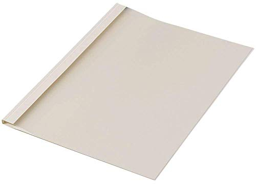 50 LMG Thermo - Bindemappen Leinenstruktur / beige / 1,5 mm / 5-15 Blatt / DIN A4
