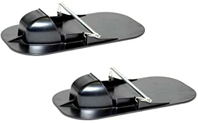 ciabattoni Fliesenlegerkelle 'glatt' geeignet für Laufen auf Estrich. Gebaut aus schlagfestem Kunststoff. Feste Spitze Eingebaute, dimensioniert-Schuh Unfallverhütung. Kit mit Feder.