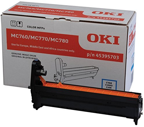 Oki 45395703 Image Drum Mc760, 770, 780, 30000 Seiten, cyan