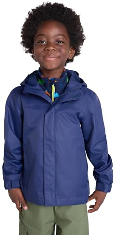 Mountain Warehouse Torrent Kids Waterproof Rain Jacket Navy 9-10y