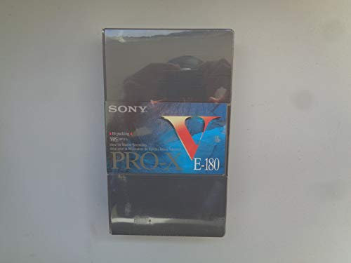 Sony E 180 V PRO X Video cassette - Confezione da 1