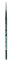 da Vinci Brushes Nova-Watercolor Brush, Size 10/0 (Case of 12), rund, 1570-10/0