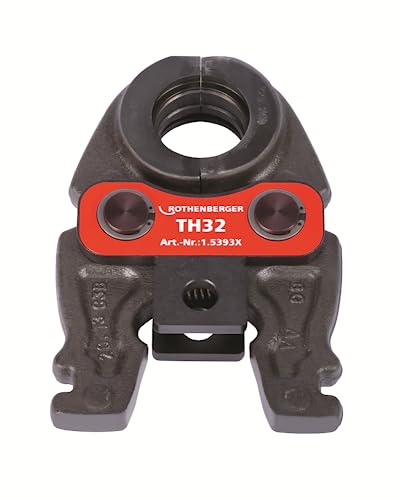 ROTHENBERGER Pressbacke Compact, TH Pressbacken Kontur, 32mm Arbeitsbereich Durchmesser | 015393X | Pressbacke, Presszange, Pressbacke für Pressfittinge