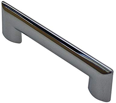 Möbelgriff Designgriff Kommodengriff Schubladengriff Möbelbeschläge Küchengriff Chrom glänzend Lochabstand 64mm