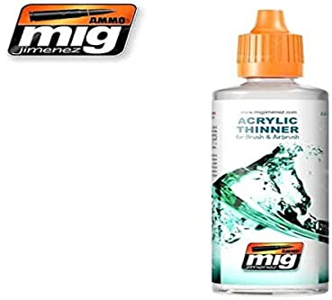Ammo MIG-2000 Acrylic Auxiliary Thinner, Multicolour, 60 ml (Pack of 1)
