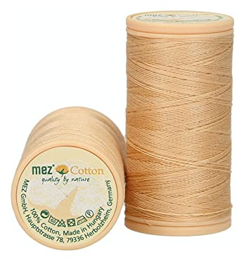 MEZ 4661050-02619 Nähgarne, 100% Baumwolle, 2619, Stärke 50, 100m, 9 Gramm