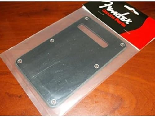 Fender Backplate, Stratocaster®, Black, 1-Ply