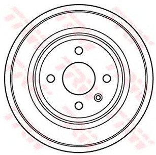 TRW Automotive AfterMarket DB4391 Brake Drum