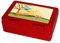 Eulen-Brotdose mit Namen Heidi und schönem Eulenbild für Mädchen - Brotbox - Vesperdose - Vesperbox - Brotzeitdose mit Vornamen