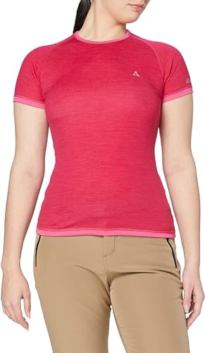 Schöffel Damen Merino Sport T-Shirt Kurzarm Unterhemd Funktionsunterhemd