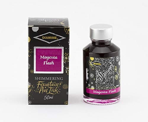 Diamine 50ml Shimmer Ink Magenta Flash