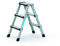 Zarges 41432 Comfortstep B - Stehleiter 2 x 3 Stufen, 2,25 ca. m