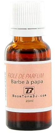 BoomToneDJ Fiole Barbe à Papa 20 ml Parfum pour liquide Machine à fumée/Brouillard