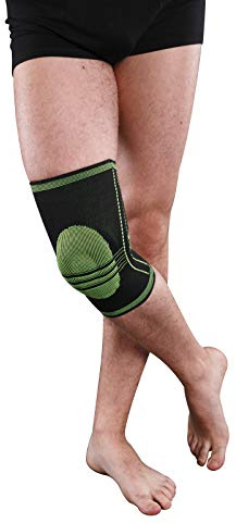 Hochwertige Kniebandage, Kniestütze mit Gelkissen im Kniebereich (XL)