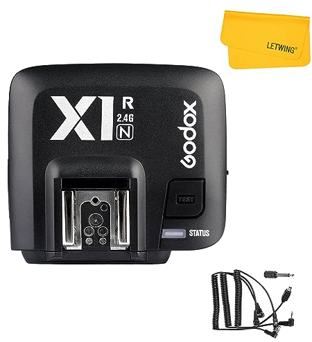 Godox X1R-N TTL 2.4G Wireless Flash Trigger Receiver For Nikon Series Cameras (X1R-N)