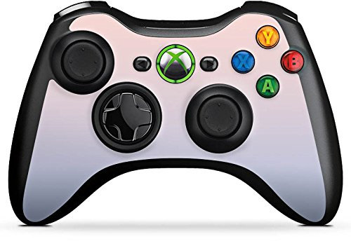 DeinDesign Skin kompatibel mit Microsoft Xbox 360 Controller Folie Sticker zweifarbig Pastell Farbverlauf