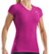 Under Armour UA HeatGear T-shirt à manches courtes pour femme, couleur : rose, taille XL