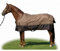HKM SPORTS EQUIPMENT Winterdecke -North-, Farbe:Camel/Dunkelbraun, Groesse:125