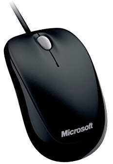 Microsoft Optical Mouse 500 Noir COMPACT pour les affaires