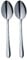MasterClass Stainless Steel Dessert Spoons, 18 cm (7 Inch) (Set of 2), Silver