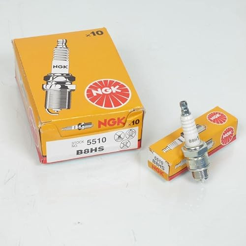 Zündkerze NGK für Yamaha Motorrad 125 RDX 1973 Rechts 1987 B8HS Neu