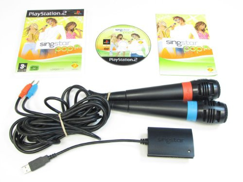 SINGSTAR POP+MICRO PS2