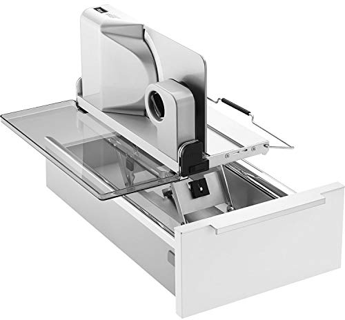 Ritter AES 52 S Eléctrico 65W Metal Plata, Acero inoxidable rebanadora - Cortafiambres (Metal, Plata, Acero inoxidable, 195 mm, 385 mm, 79 mm, 4,3 kg)