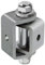 Charnière à souder réglable pour adapter grandes portes Fc 100 avec U ...