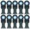 BOSCH OSL114C-10 10-Pack 1-1/4 in. Starlock Oscillating Multi Tool Metal & More Carbide Extreme Plunge Cut Blades for Cutting Iron Bar, Metal, Wood with Nails, Drywall and Tile