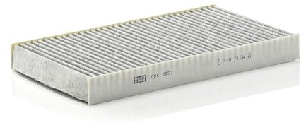 MANN-FILTER CUK 2951 Cabin Air Filter - Pollen Filter with Activated Carbon - for Cars + Transporters