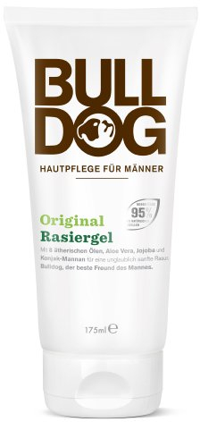 Bulldog Natural Skincare Original Rasiergel, 1er Pack (1 x 175 ml)