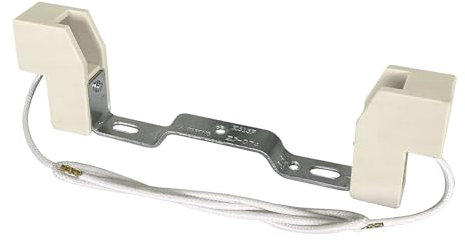 TIBELEC Casquillo Halogene de Estribo R7S, Color Blanco Unité (Lot de 1)