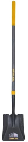True Temper 2585700 Square Point Transfer Shovel, Black