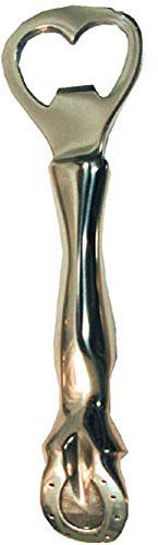 Intrepid International Horse Leg Bottle Opener - Stainless Steel Beer Bottle Opener - Unique Gadgets for Men & Women, Western Cowboy Kitchen Gifts for Horse Enthusiasts, Custom Cap Opener
