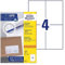 Avery 3483 Universal-Etikette (A4)