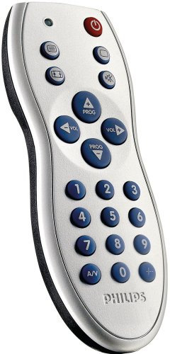 Philips SRP1101/10 - Mando a distancia (Preprogramado TV), blanco