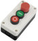 sourcing map NC Not Halt NO Rot Grün Momentaner Druckknopf Schalter Station 600V 10A
