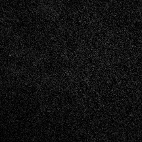 Thermo Fleece - Anti Pilling Microfleece, schnelltrocknend & atmungsaktiv, kuschelig warm - Meterware (schwarz)