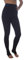 CzSalus Lange Strumpfhose, schlank machende Kompressions-Leggings (18-21 mmHg) Unterstützung Lipödem-Lymphödem (Schwarz, XXL)