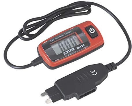 Sealey Ta120 Current Tester 20A - Standard Fuse