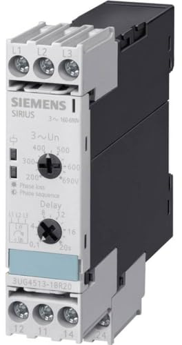 Siemens SIRIUS – RELE Überwachung Sequenz 3 x 360 A 520 V AC 50 A 2 Schütz