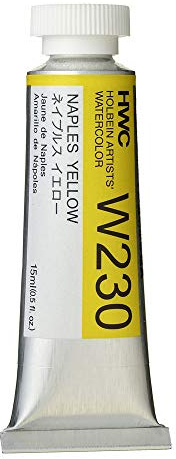 Holbein Watercolor: 15 ml Naples Yellow Tube