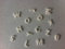 Edible Letters Cupcake Cake Toppers, Decorations, Wedding. Up to 30 Letters (White) Please Message me with The Letters You Would Like.