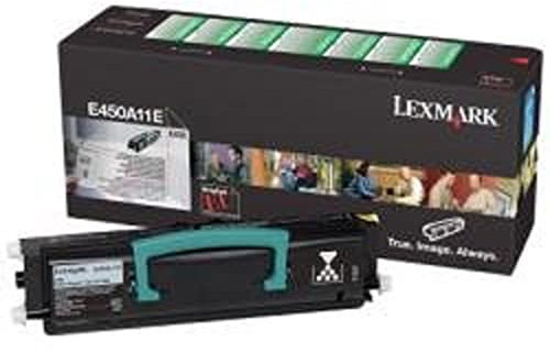 Lexmark E450A11E E450 Tonerkartusche 6.000 Seiten Rückgabe, schwarz