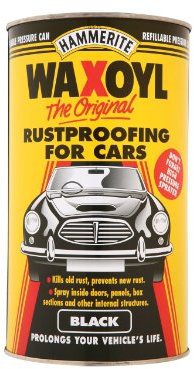 Hammerite HAM6702117 2.5L Waxoyl Black Pressure Can